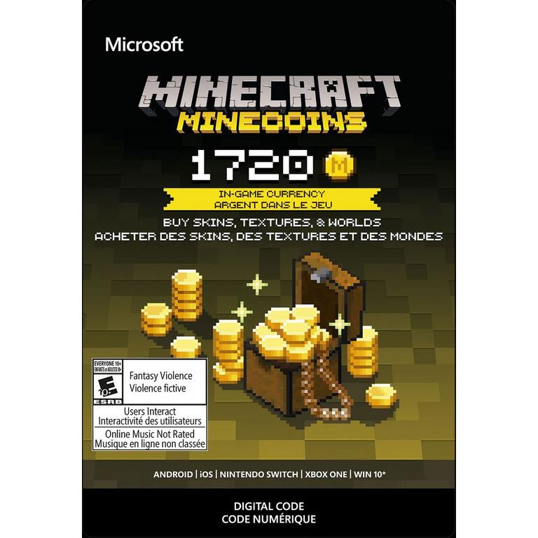 Minecraft Minecoins (Digital Download) - JB Hi-Fi