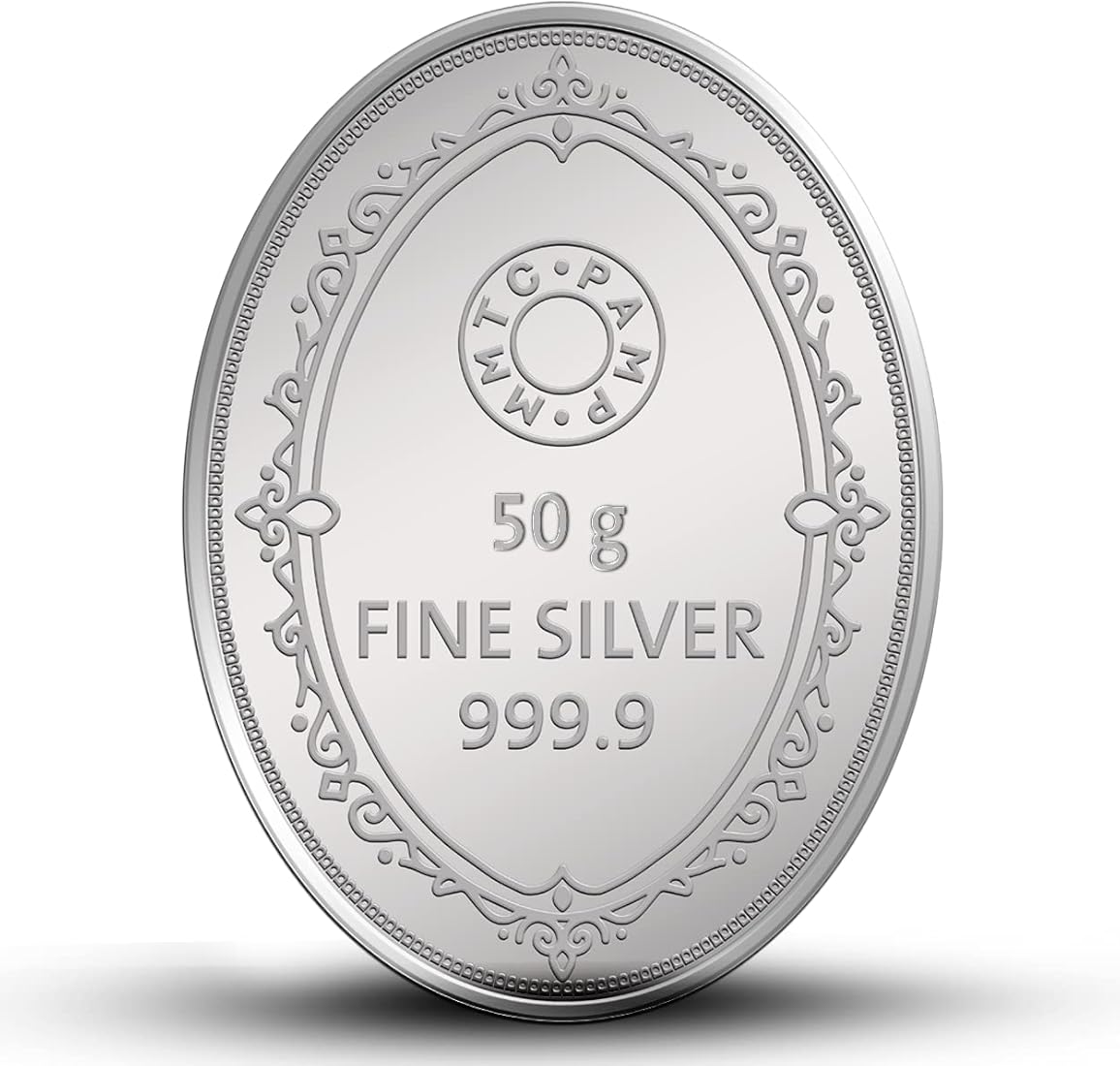 Fine Silver Coin 50 gram - Sawansukha Jewellers