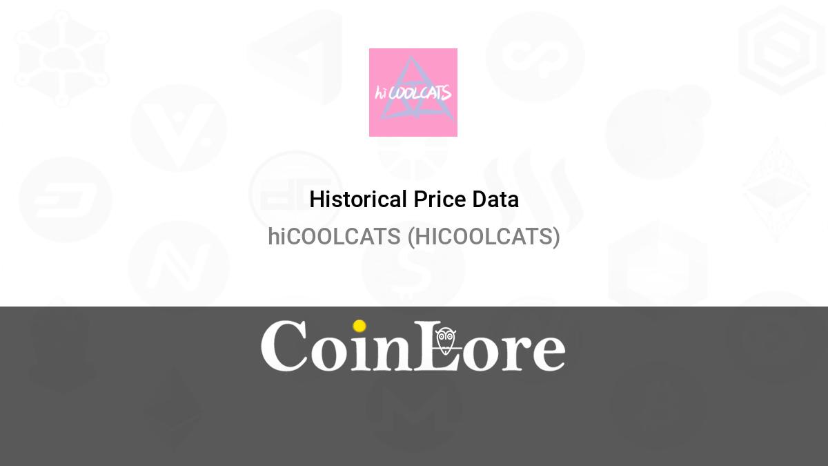 Hicoolcats Price USD today, Chart, News, Prediction