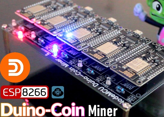 Coolest Projects Online: Raspberrypi Duino-Coin Miner King Rig