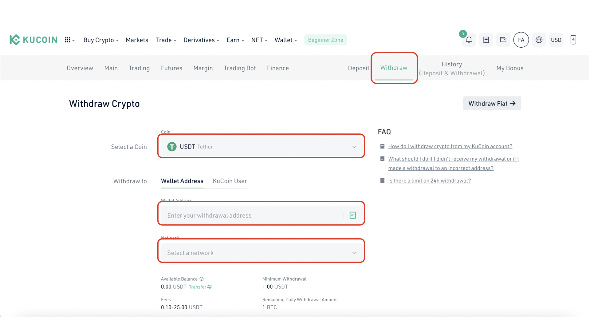 How To Withdraw From KuCoin | Withdraw Money In 6 Easy Steps