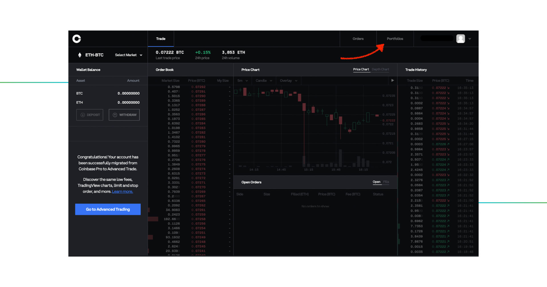 Coinbase Pro accounts migrated to Coinbase Advanced Trade | 3Commas Help Center