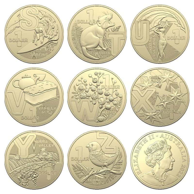 $1 The Great Aussie Coin Hunt 3 A- Z Set Folder Only (No Coins) – Coin City