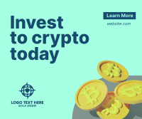 Invest to Crypto Facebook post | BrandCrowd Facebook post Maker