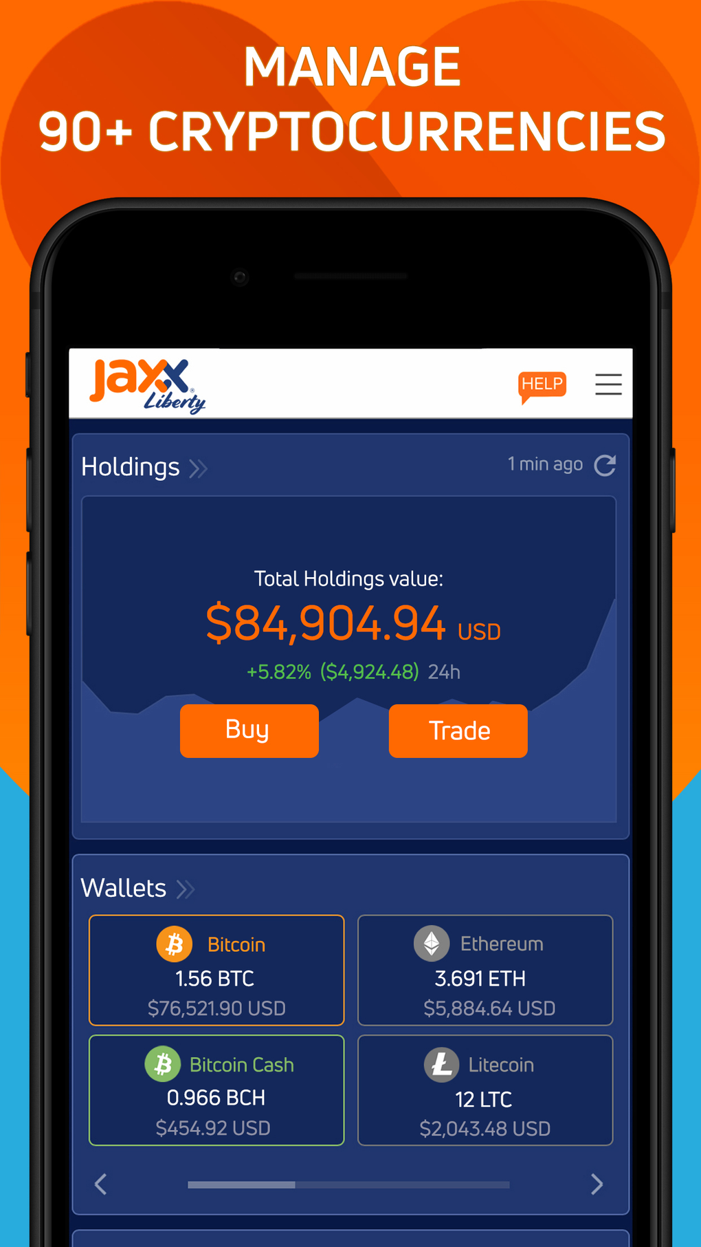 Jaxx Wallet App Now Available on iOS App Store