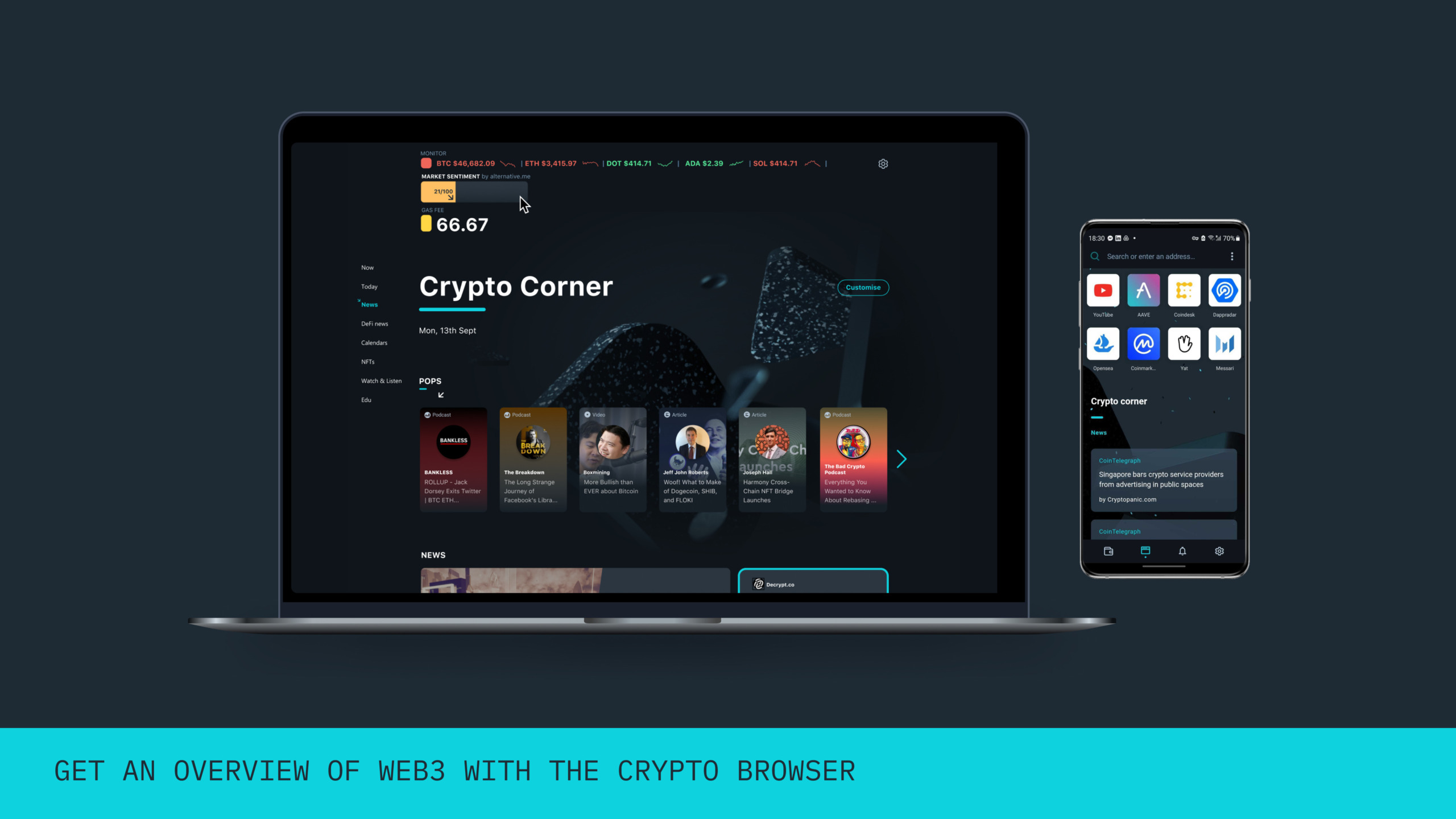 Download and Play Opera Crypto Browser on PC - LD SPACE