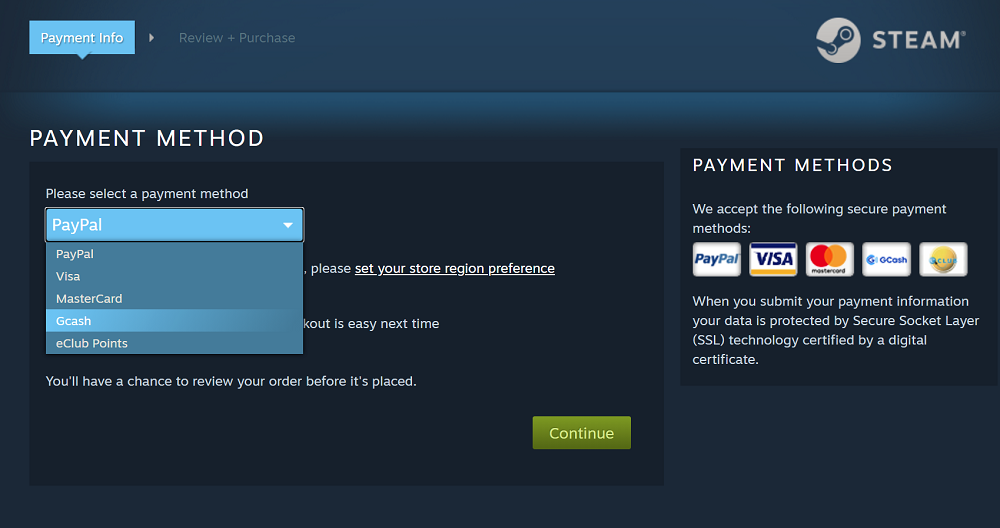 You can now buy Steam Games via GCash, here's how: