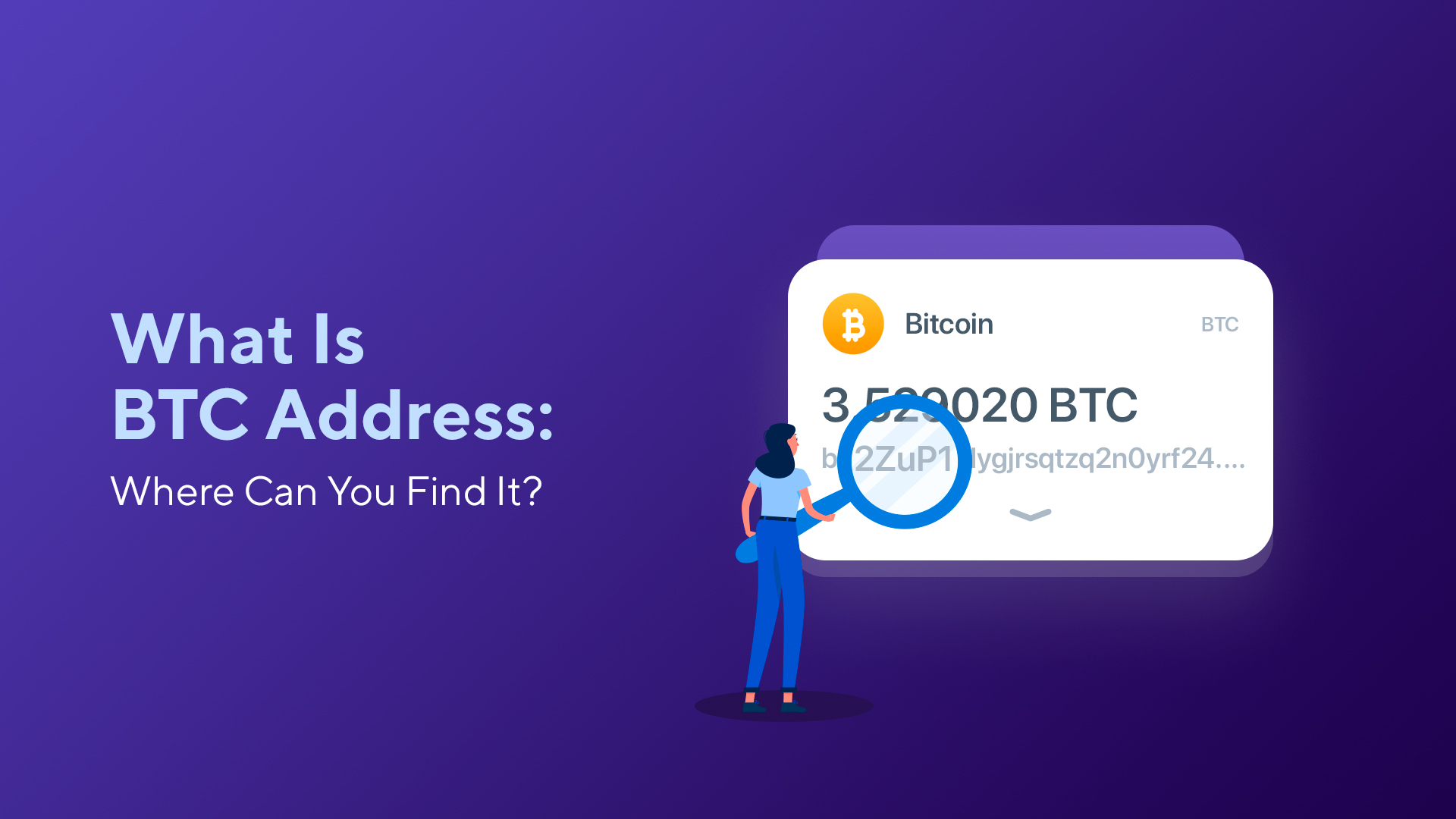 Bitcoin Address | Wallet Lookup - Blockonomics