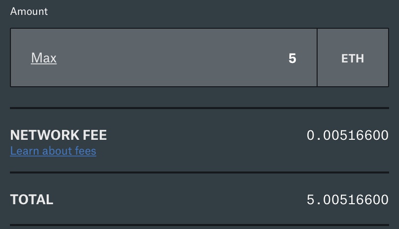 Network Fees vs Exchange Commission Fees