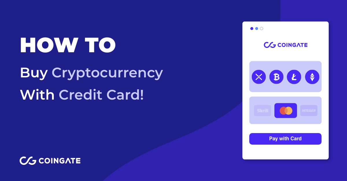 Buy Cryptocurrency: Buy Crypto with Credit Card & More