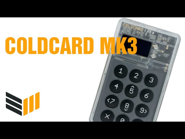 Coldcard: Air Gapped Bitcoin Wallet