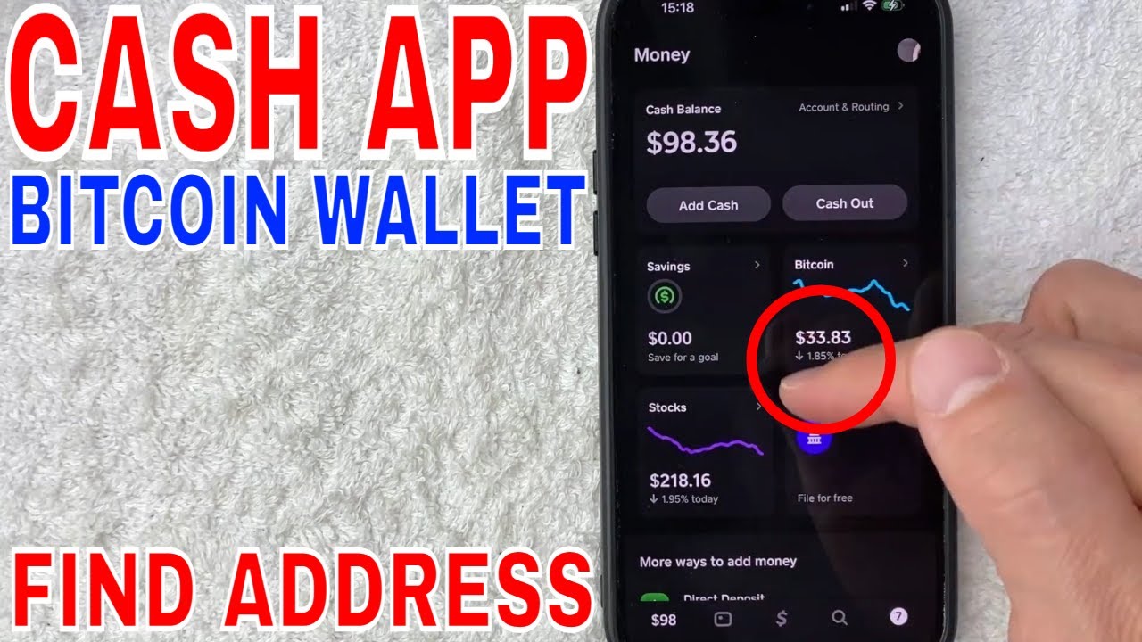 How To Find Cash App Bitcoin Wallet Address -