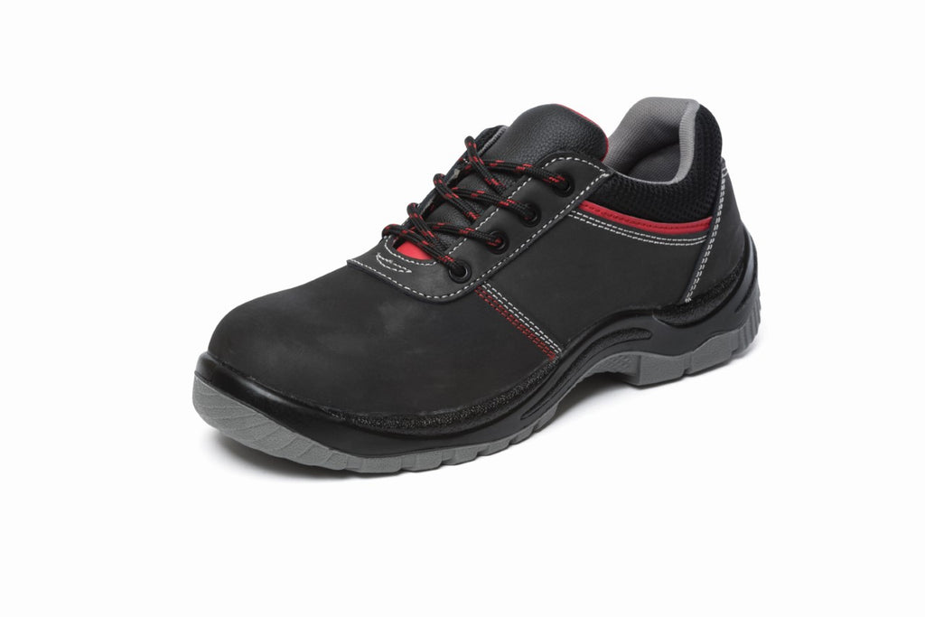 Tradesafe Mens Safety Trainers With Composite Toe Cap Black | The Shoe Shack