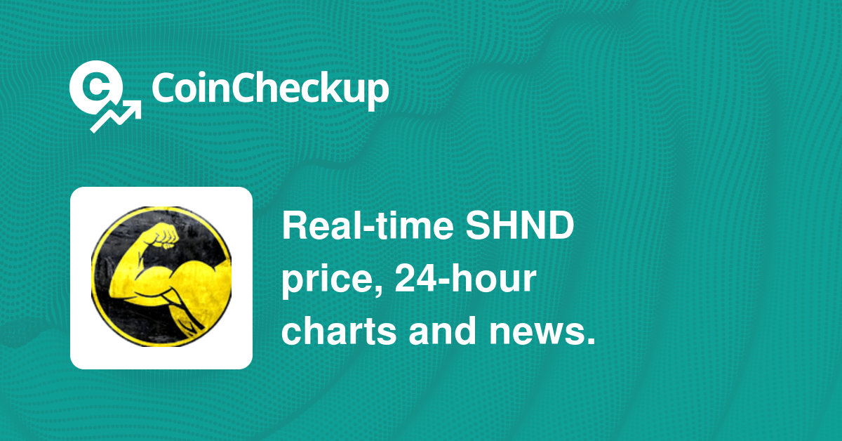 StrongHands Price Today - SHND Price Chart & Market Cap | CoinCodex