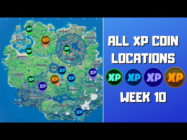 Fortnite Week 5 XP coins: All XP coin locations on the Fortnite map- Republic World