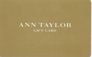 Ann Taylor gift card $1, Other | Taylor gifts, Gift card, Ann taylor