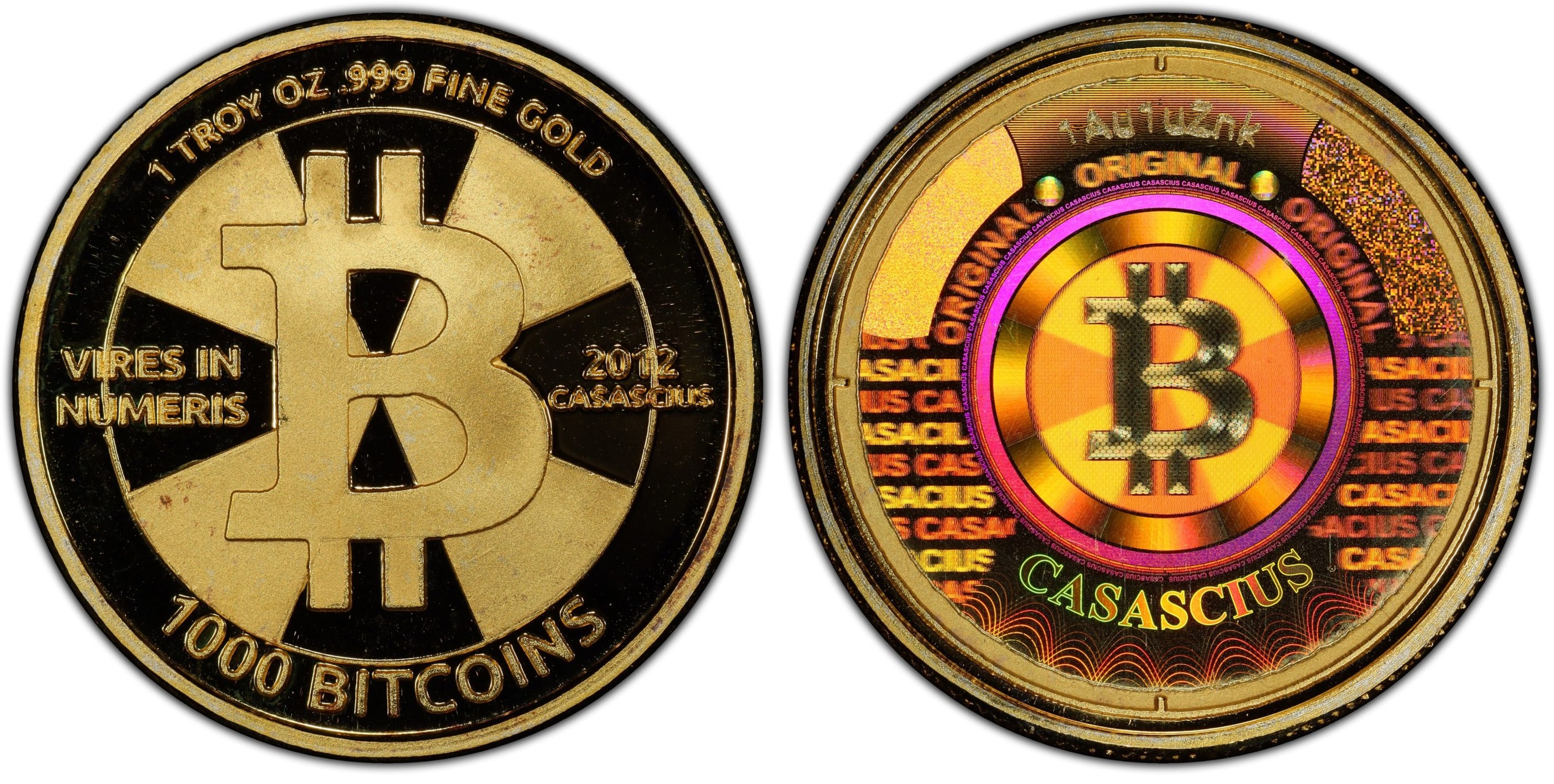 Casascius physical bitcoins - Bitcoin Wiki