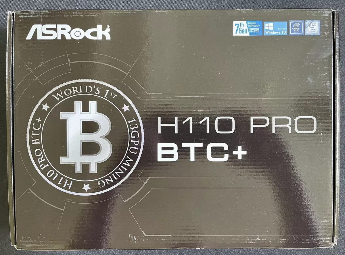 Asrock H Pro BTC + Motherboard | TeqFind