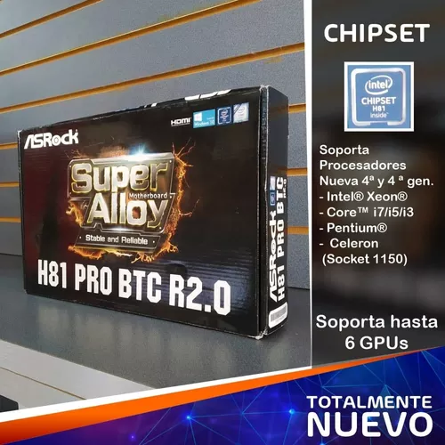 Asrock Intel H81 PRO BTC R LGA ATX DDR3 Motherboard