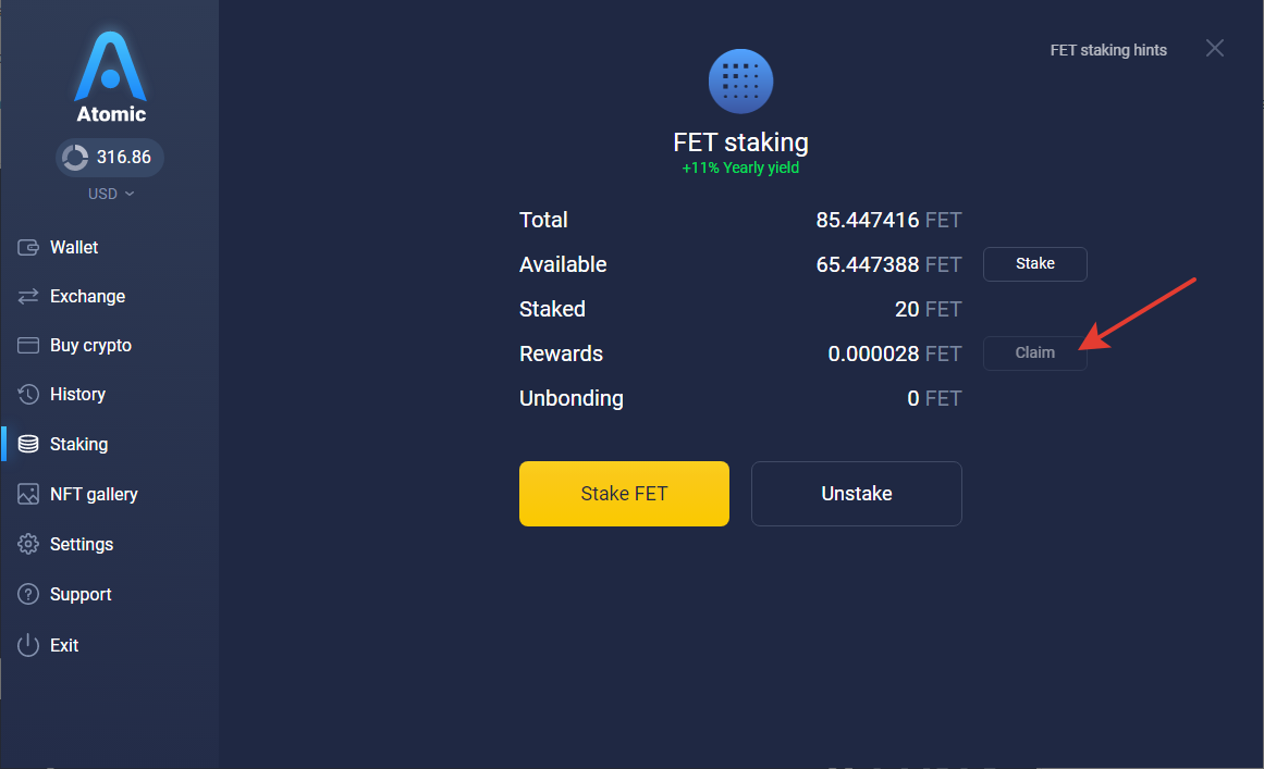 How do I stake AWC? - Atomic Wallet Knowledge Base