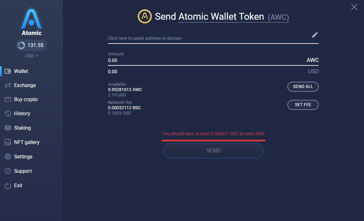 How do I make a swap? - Atomic Wallet Knowledge Base