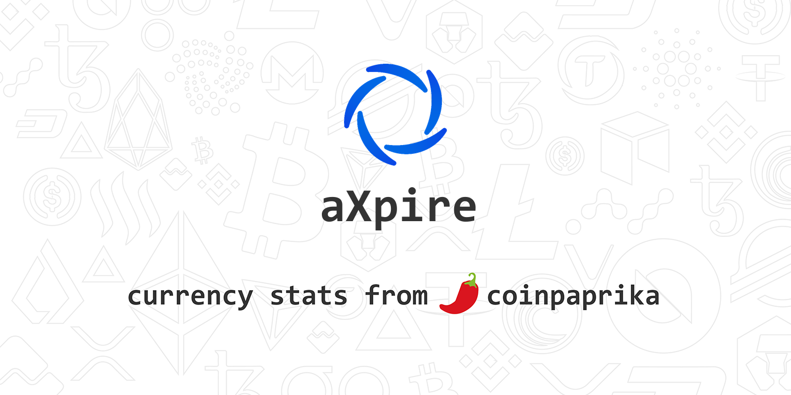 aXpire Vs LinkEye Comparison - AXPR/LET Cryptocurrency Comparison Charts - All time