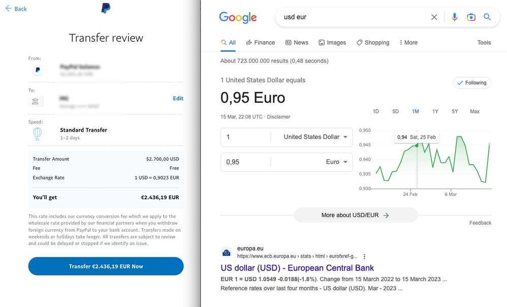 Where can I find PayPal's currency calculator and exchange rates? | PayPal LU