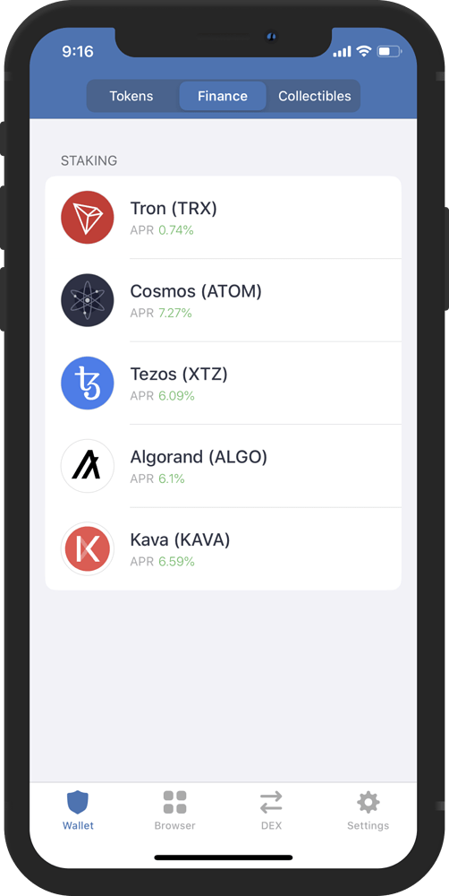 Tezos Wallet (XTZ) | Secure XTZ Wallet | Trust Wallet | Trust