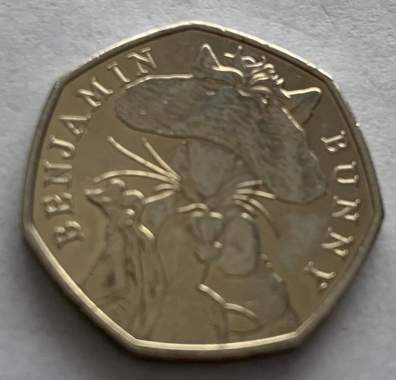 Beatrix Potter - Benjamin Bunny 50p BU | Chards