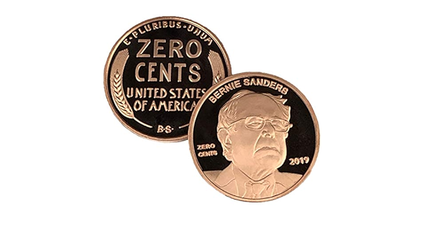 Aizics Mint Bernie Sanders | Zero Cents Penny | Palestine | Ubuy