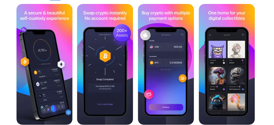 ‎Crypto wallet – Bitcoin & USDT on the App Store