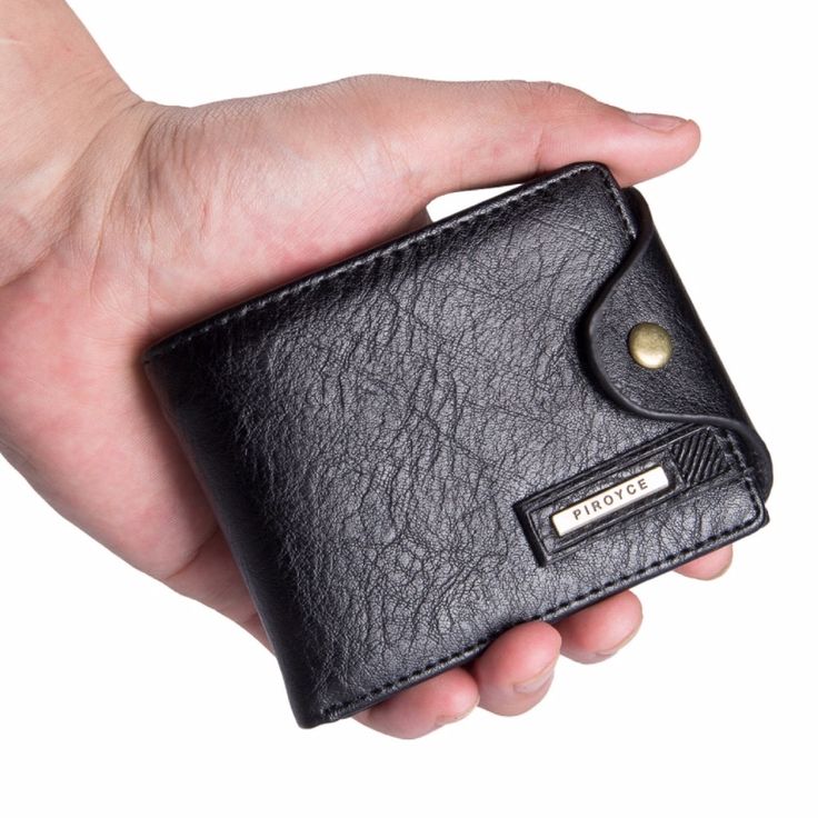 Small men's wallet with coin pocket Mini