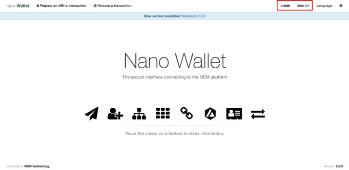 How to Create a NEM Nano Wallet | BitPinas