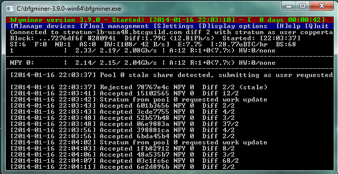 Benchmark Your Linux Bitcoin or LiteCoin Mining Rig With BFGMiner