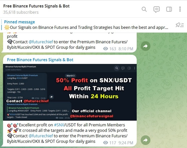 Best Binance Futures Signals Groups on Telegram - Mycryptopedia