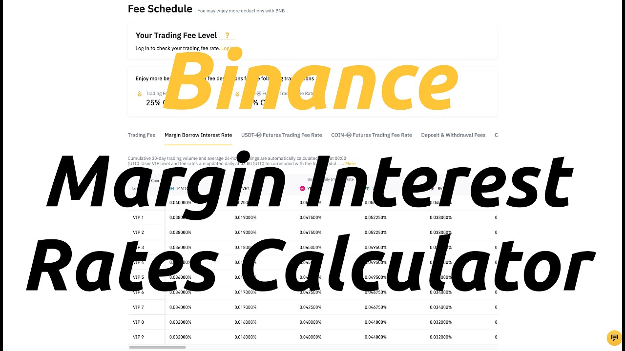 Binance Margin VS Futures Trading Fees and Markets