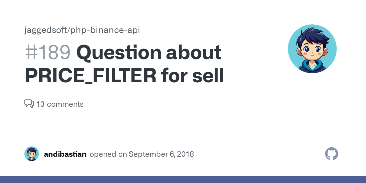 Binance API code msg - Filter failure: PRICE_FILTER ~ learntocode