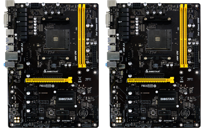 Biostar Goes Mining: New TBBTC PRO Motherboard and RX D Mining GPU