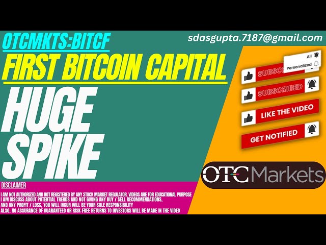 BITCF ($) - First Bitcoin Capital Price Chart, Value, News, Market Cap | CoinFi