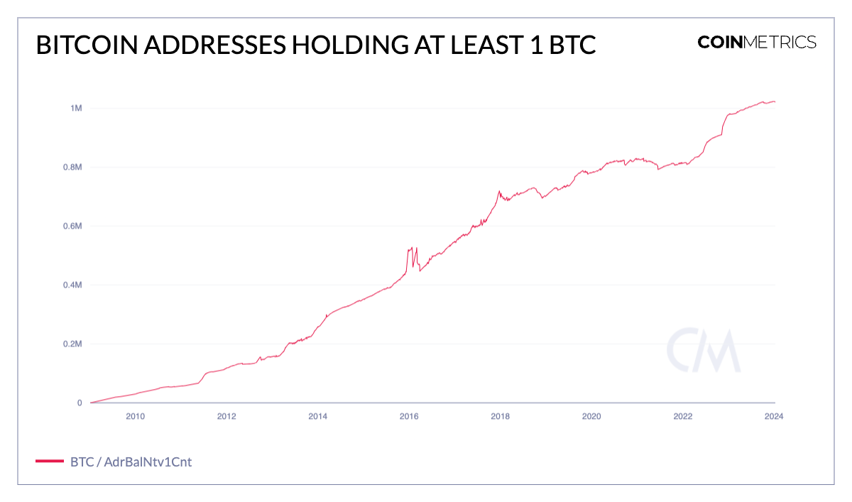 Bitcoin Total Addresses See Rapid Growth, Sign Of Adoption?