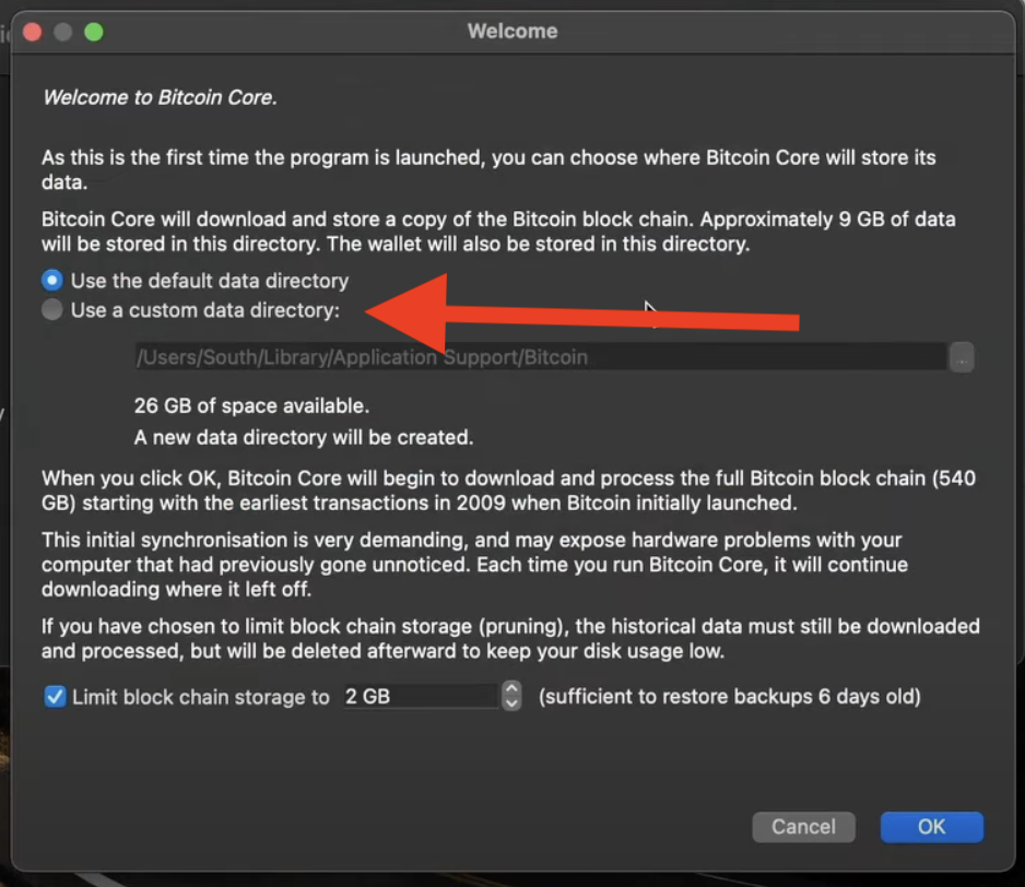 Running A Full Node - Bitcoin