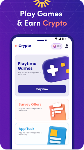 mCrypto: Play to Earn Crypto for Android - Download | Bazaar