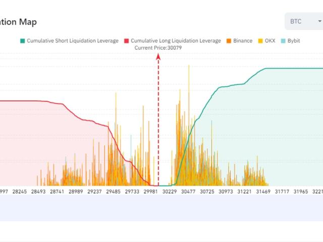 BTC Liquidation Levels,Liquidation Map-coinank