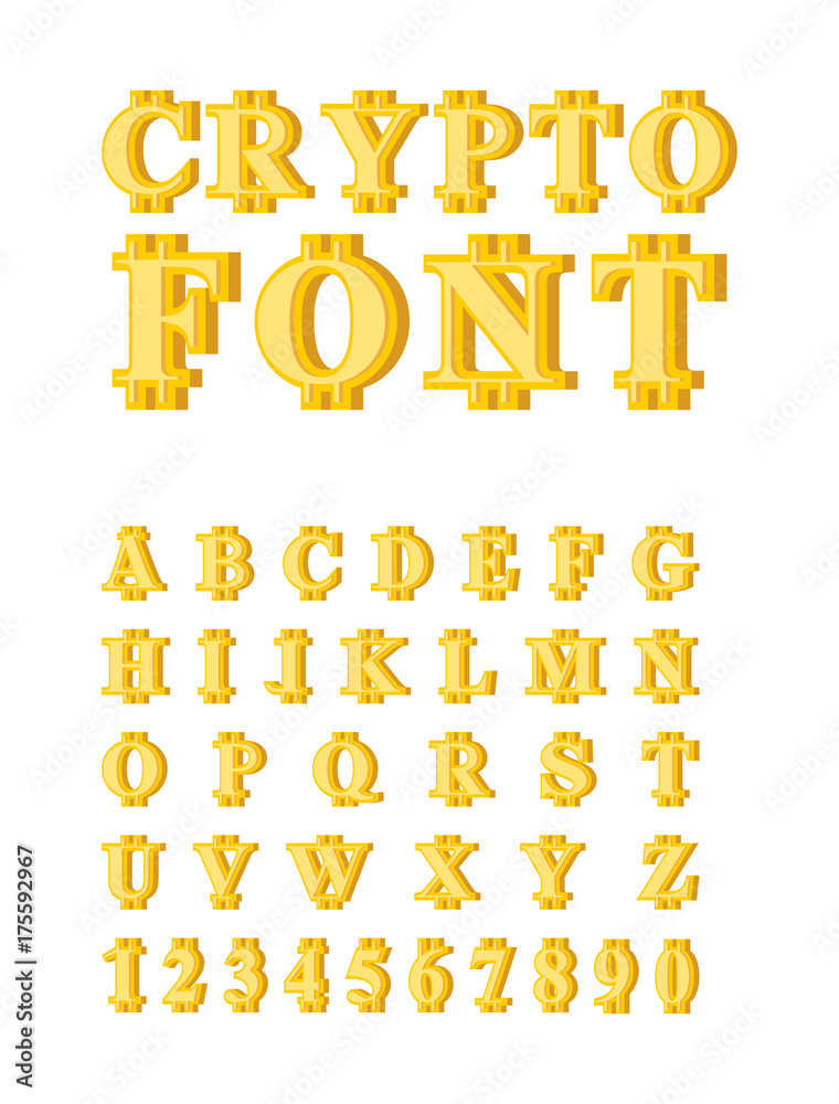 Bitcoin Font FREE Download & Similar Fonts | FontGet