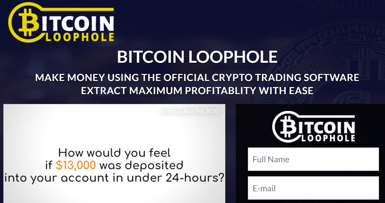 Bitcoin Loophole Review - Is it a Scam or Not? | bitcoinlog.fun