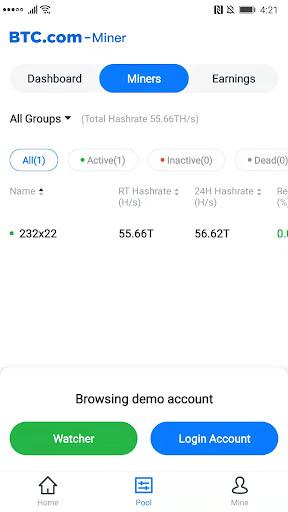 Download Bitcoin Miner Pool APK original App.