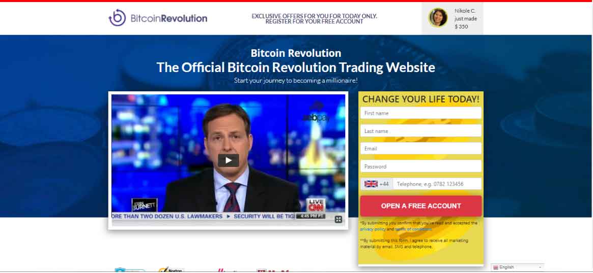 Bitcoin Revolution Reviews – Scam Or Legit? -