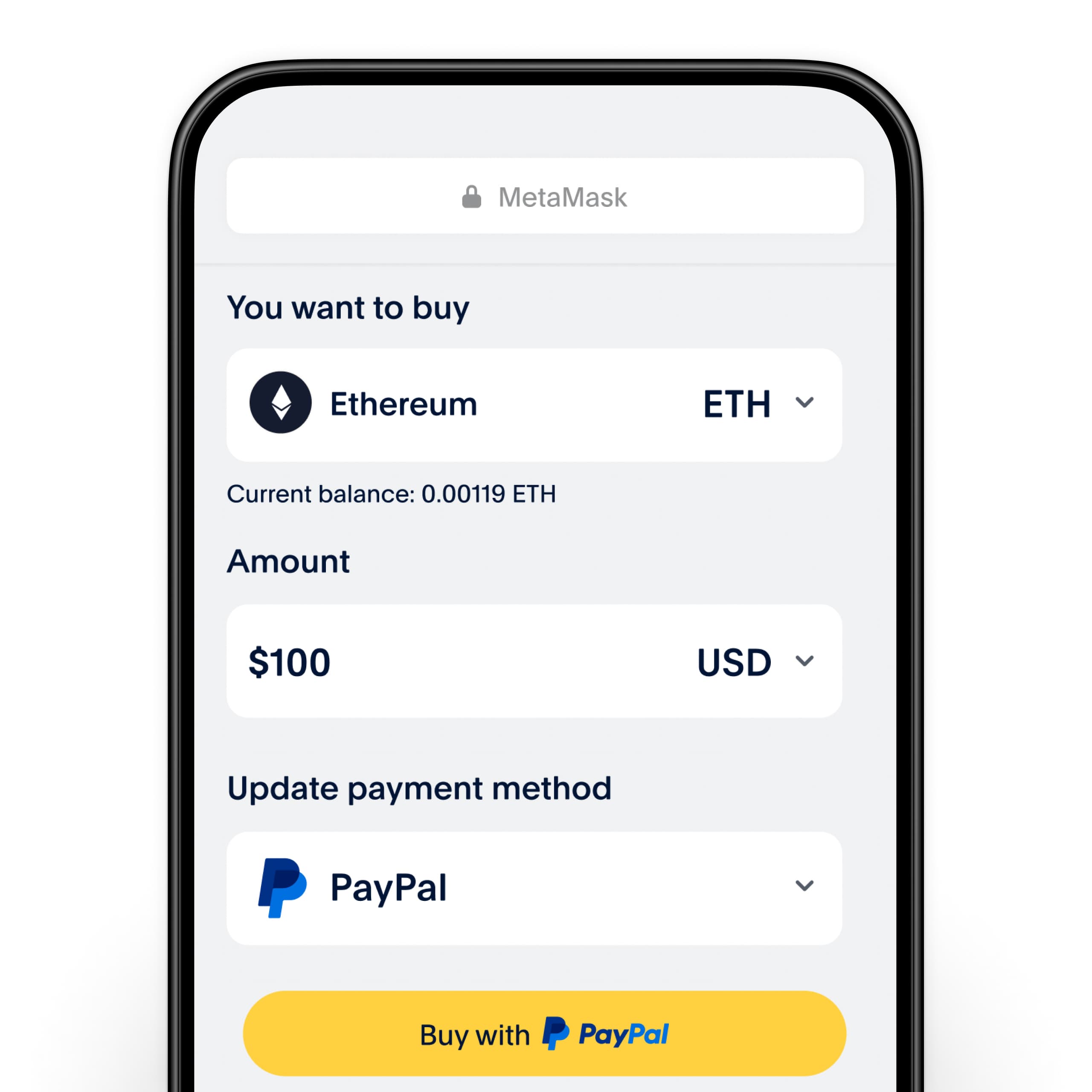 Cryptocurrency on PayPal Purchase questions | PayPal GB