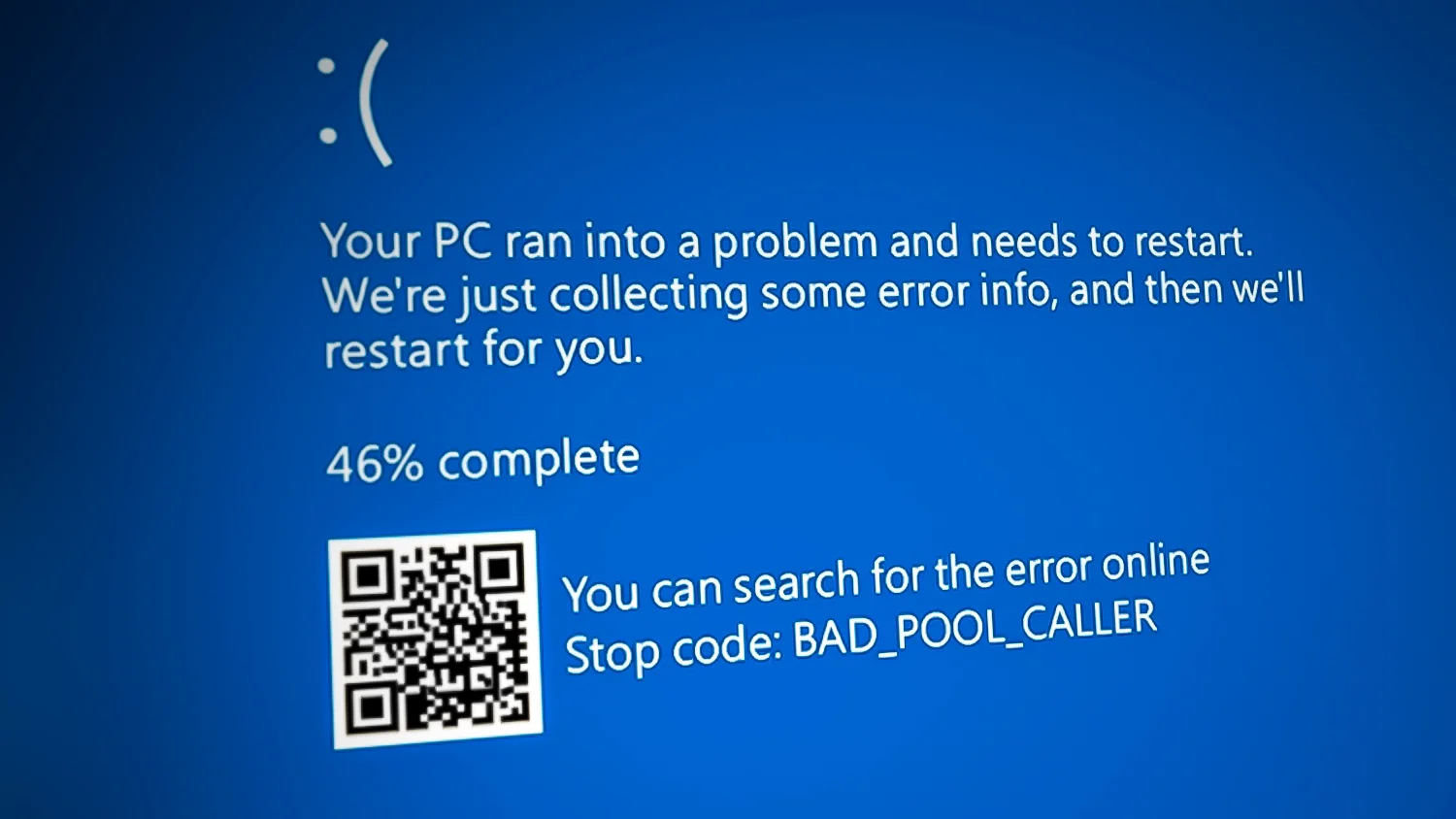 How to Fix a Bad Pool Caller BSOD on Windows
