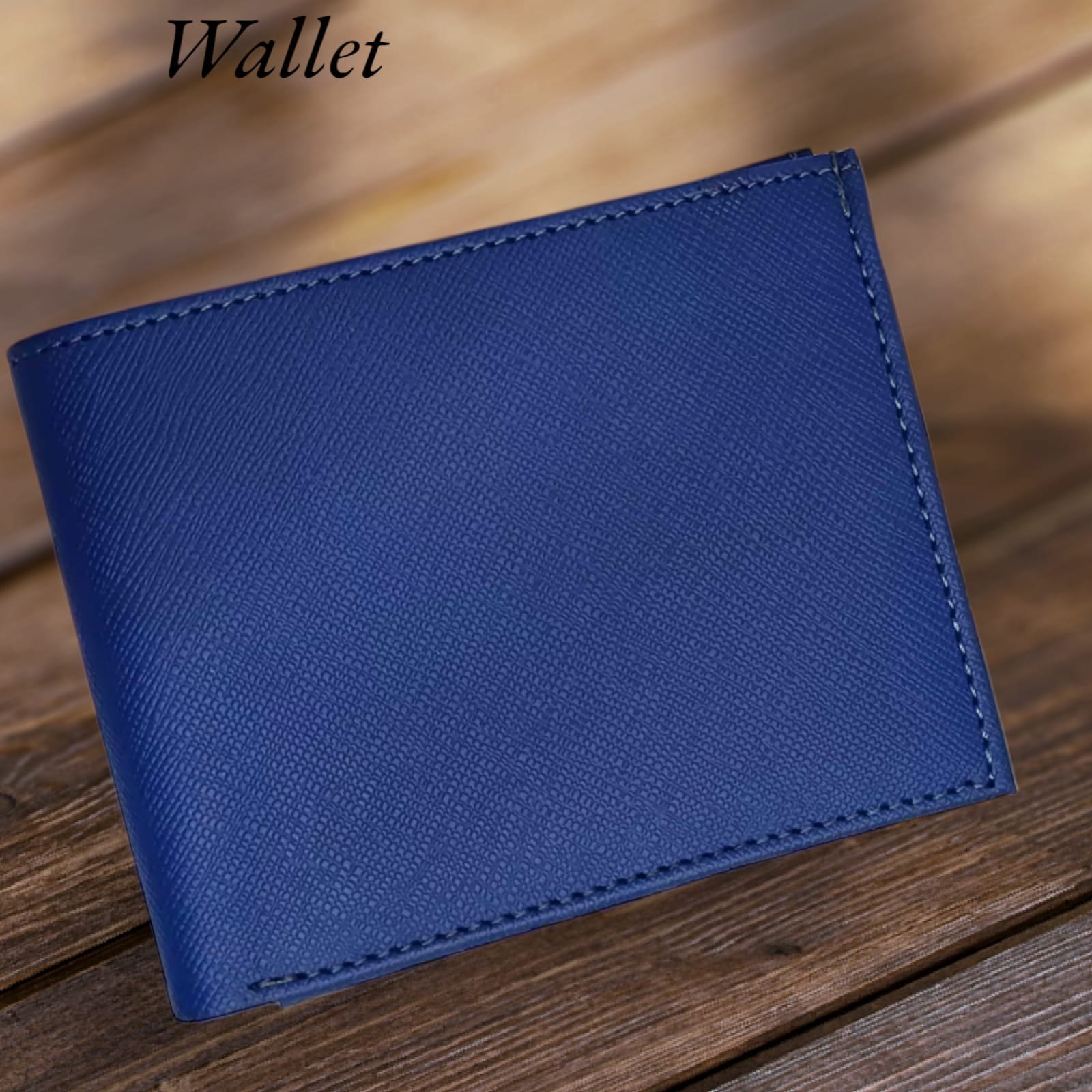 Buy Men Blue Wallet Online | SKU: Metro Shoes